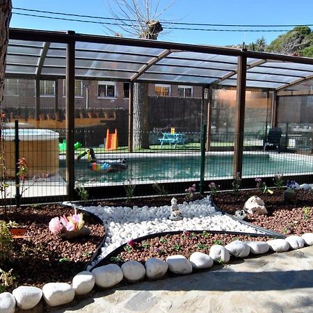 Casa Rural Mansion Adela Con Piscina Y Jacuzzi Collado Mediano Exterior photo